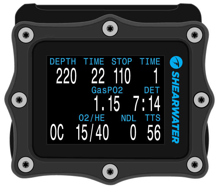 Perdix 2 - Titanium Dive Computer