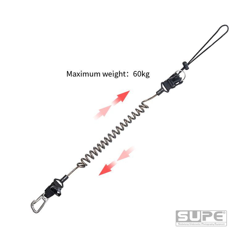 Camera Lanyard with Coil-Cord