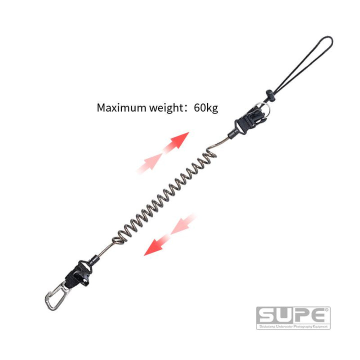 Camera Lanyard with Coil-Cord