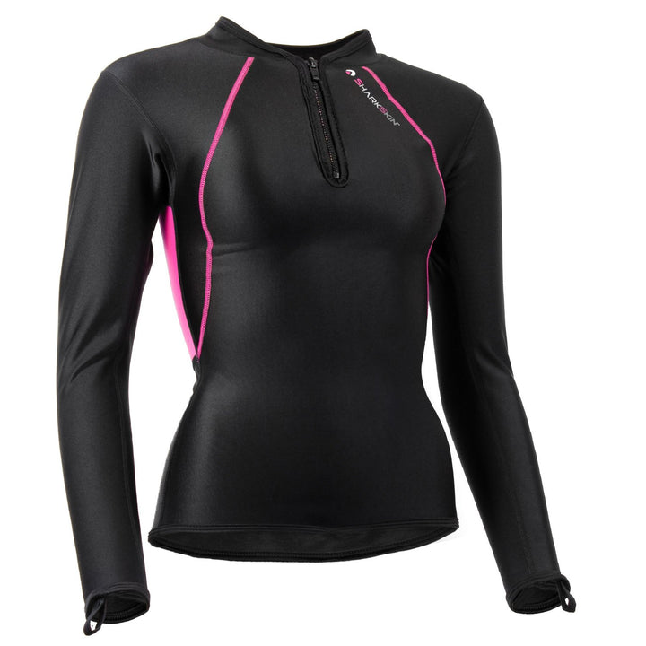 Chillproof Long Sleeve Women Black/Pink