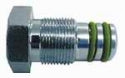 Blue Steel Valve Plugs