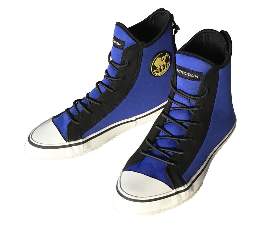 Poseidon Blue One Shoe