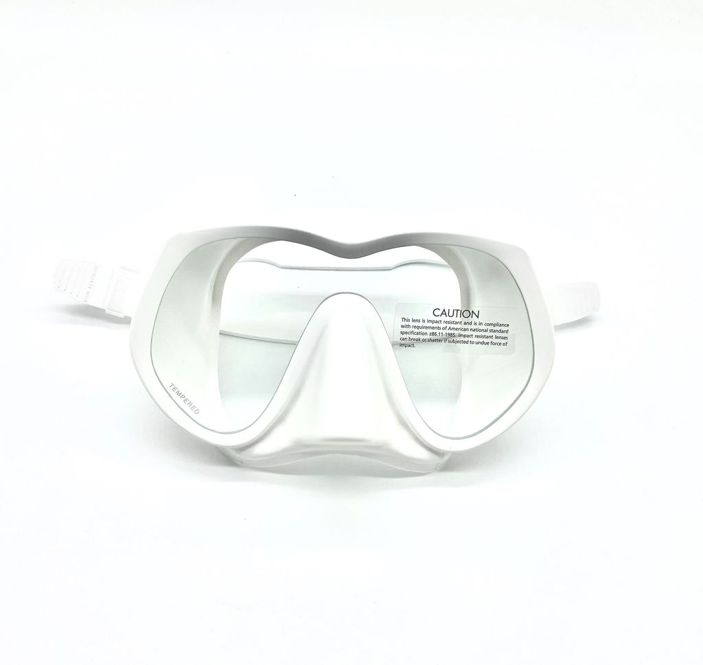 Poseidon White Line Mask