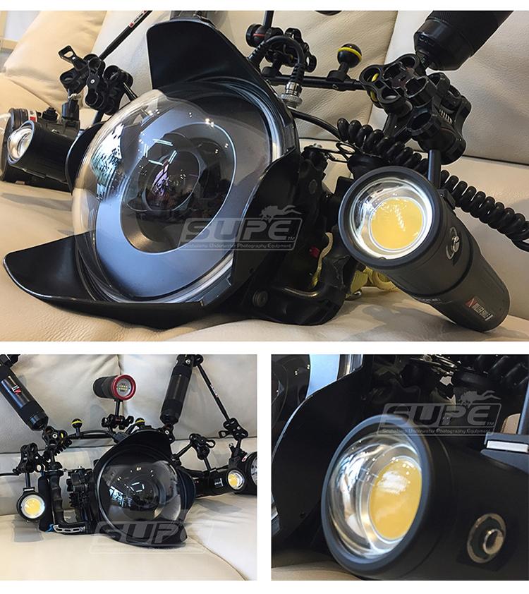 V6K v2 -12,000 lumens Powerful Video Light in Travel Package