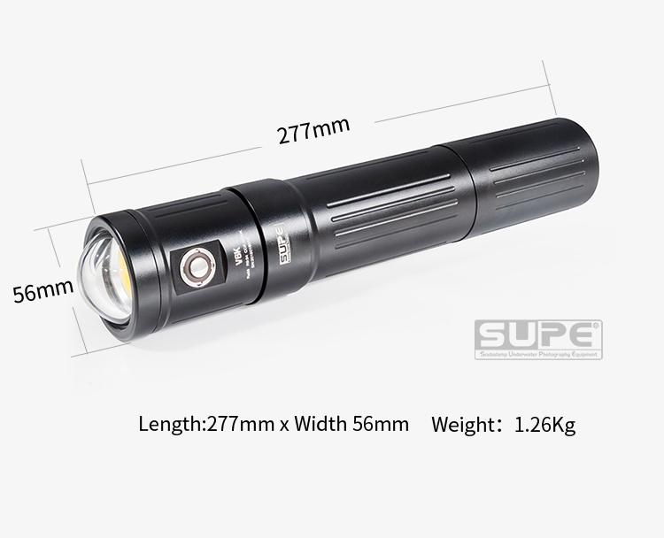 V6K.II PLUS (12,000 lumens) - High Capacity / BLACKWATER Version