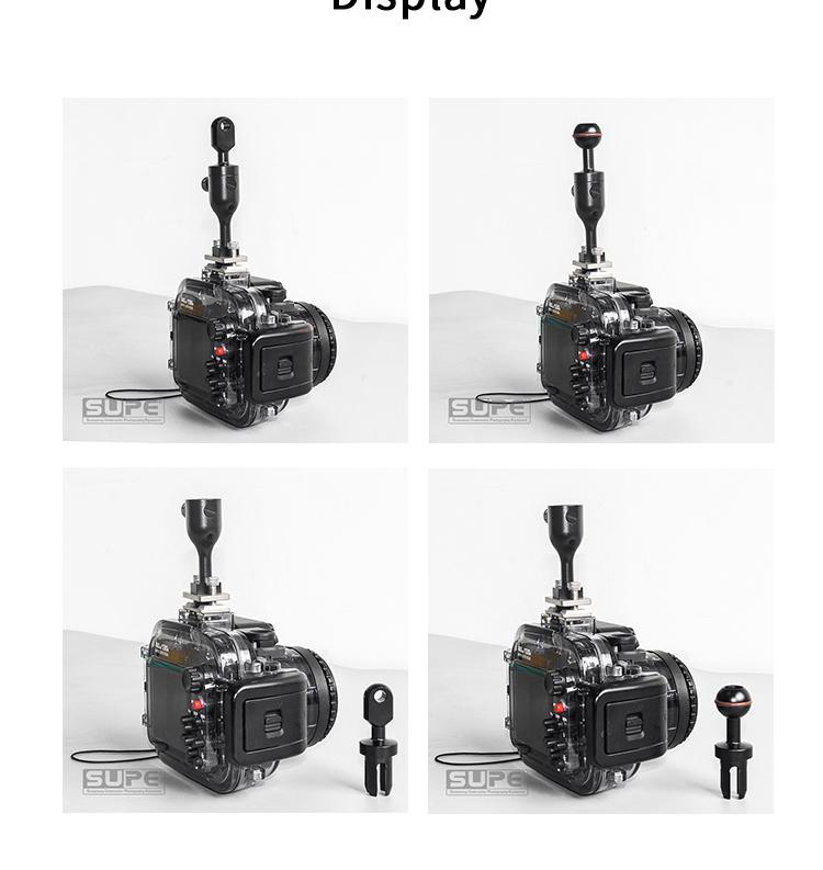 Detachable Hot Shoe Mount (BALL & YS)