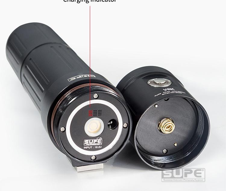 V6K.II PLUS (12,000 lumens) - High Capacity / BLACKWATER Version