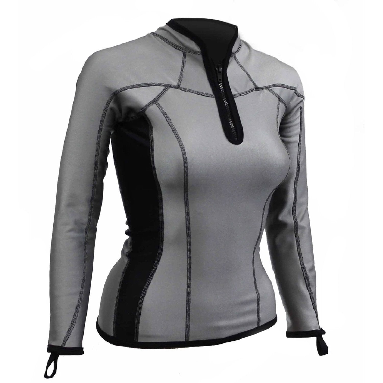 Chillproof Long Sleeve Women Black/reflective