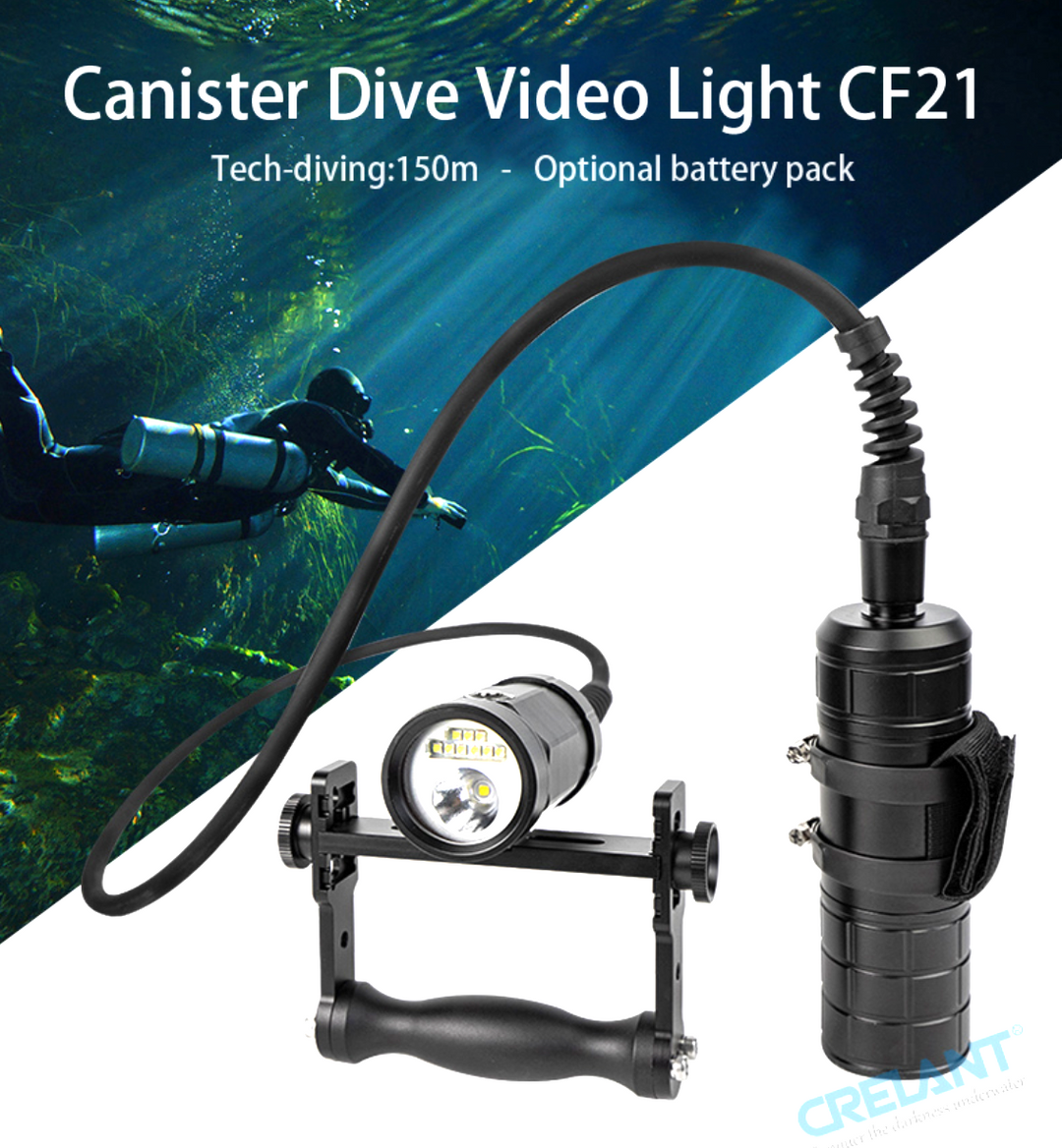 CF21 Primary Spot and Flood Canister Light