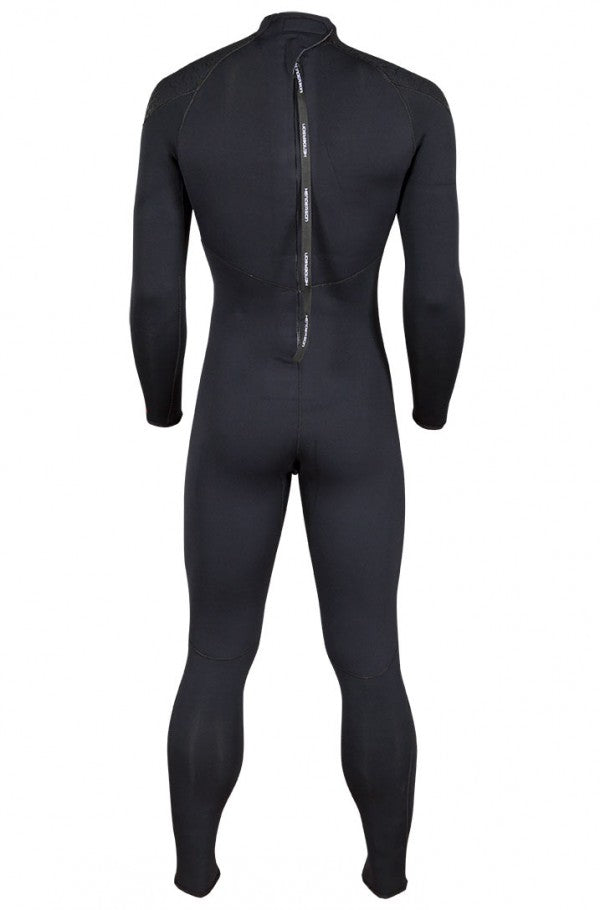 Back of Black Wetsuit