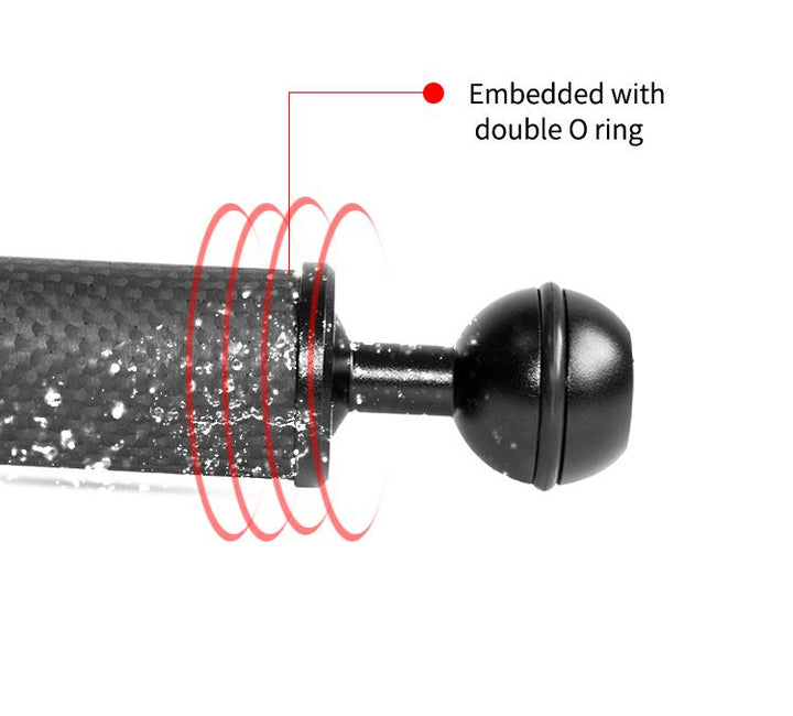 Carbon Fiber Tray Arms - 10 & 12 inch (Positive Buoyancy)