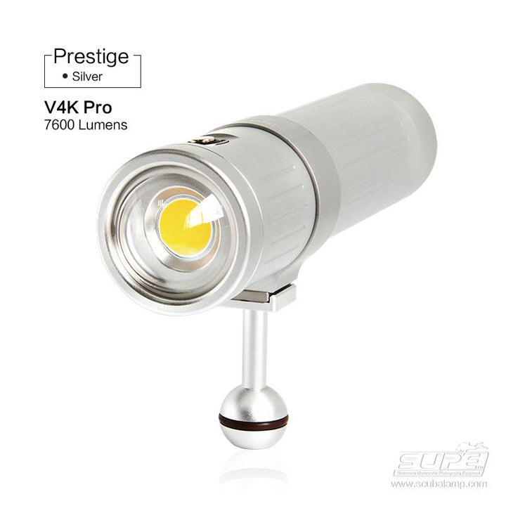 V4K.II PRO (7,600 Lumens) - Extended Battery Semi-Pro Video Light