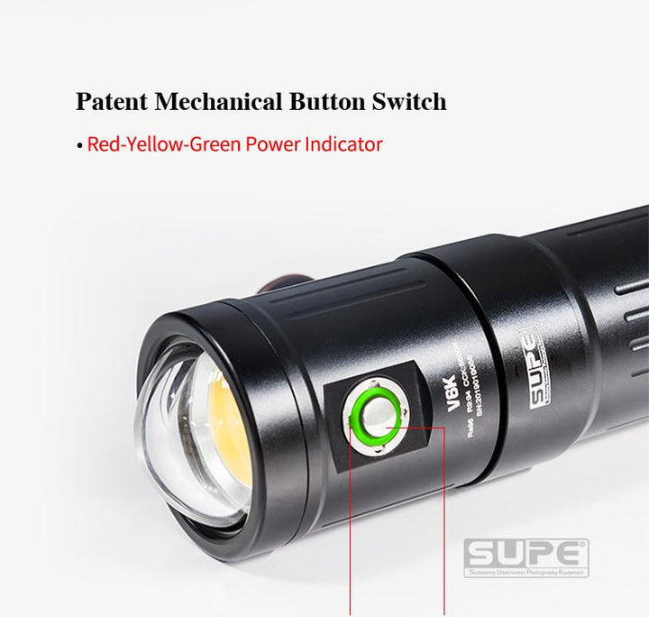 V6K.II PLUS (12,000 lumens) - High Capacity / BLACKWATER Version