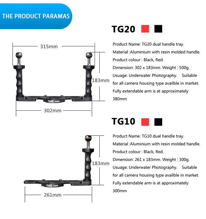 Camera Tray Dual Handle (TG20)