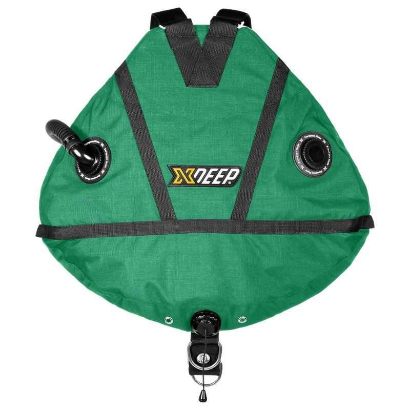XDeep Butt Plate For Sidemount BCD – Large Rails For Gear Storage, Easy To Install On Stealth Sidemount Systems