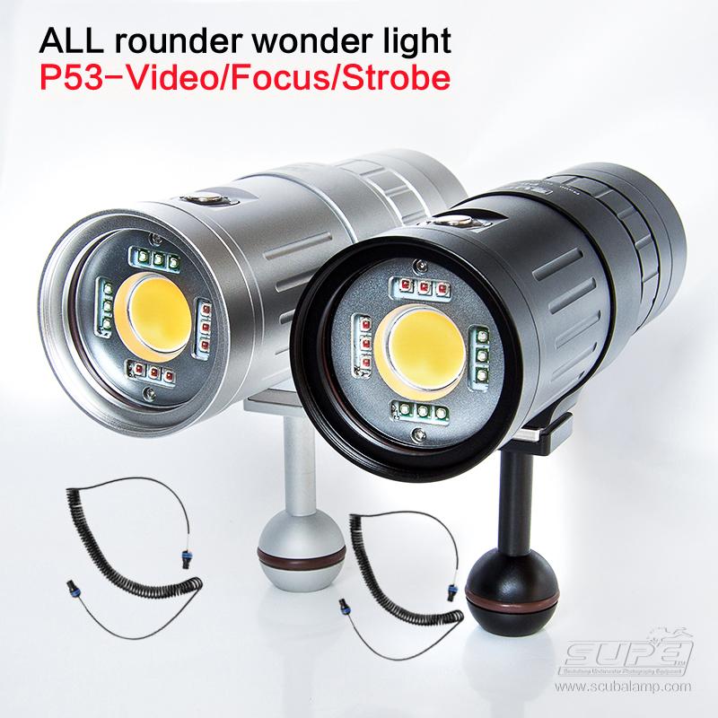 P53 Video & Strobe (5000 Lumen Video / 10,000 Lumen Strobe)