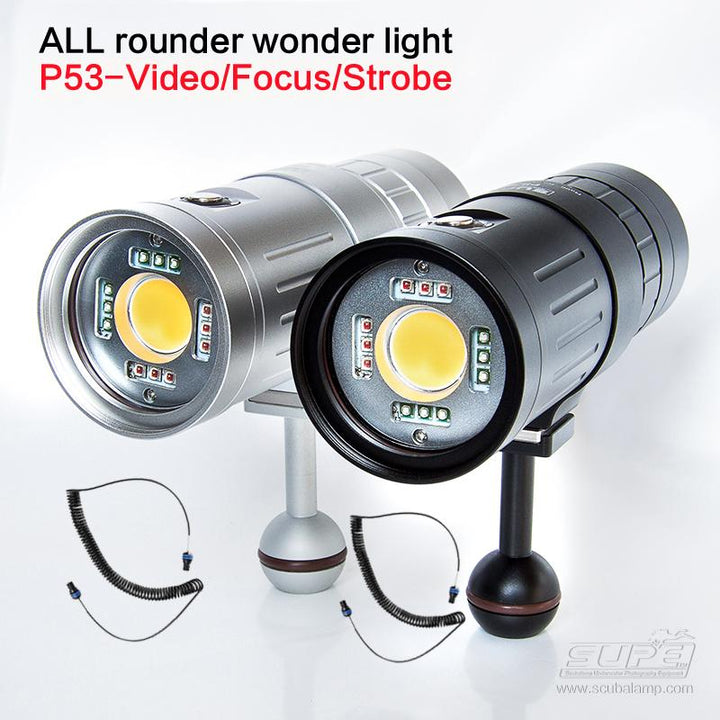 P53 Video & Strobe (5000 Lumen Video / 10,000 Lumen Strobe)